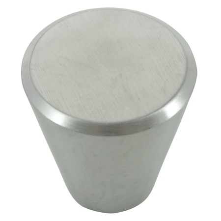 MNG Brickell Stainless Steel Cone Knob, 1 1/4" (89101) 88905